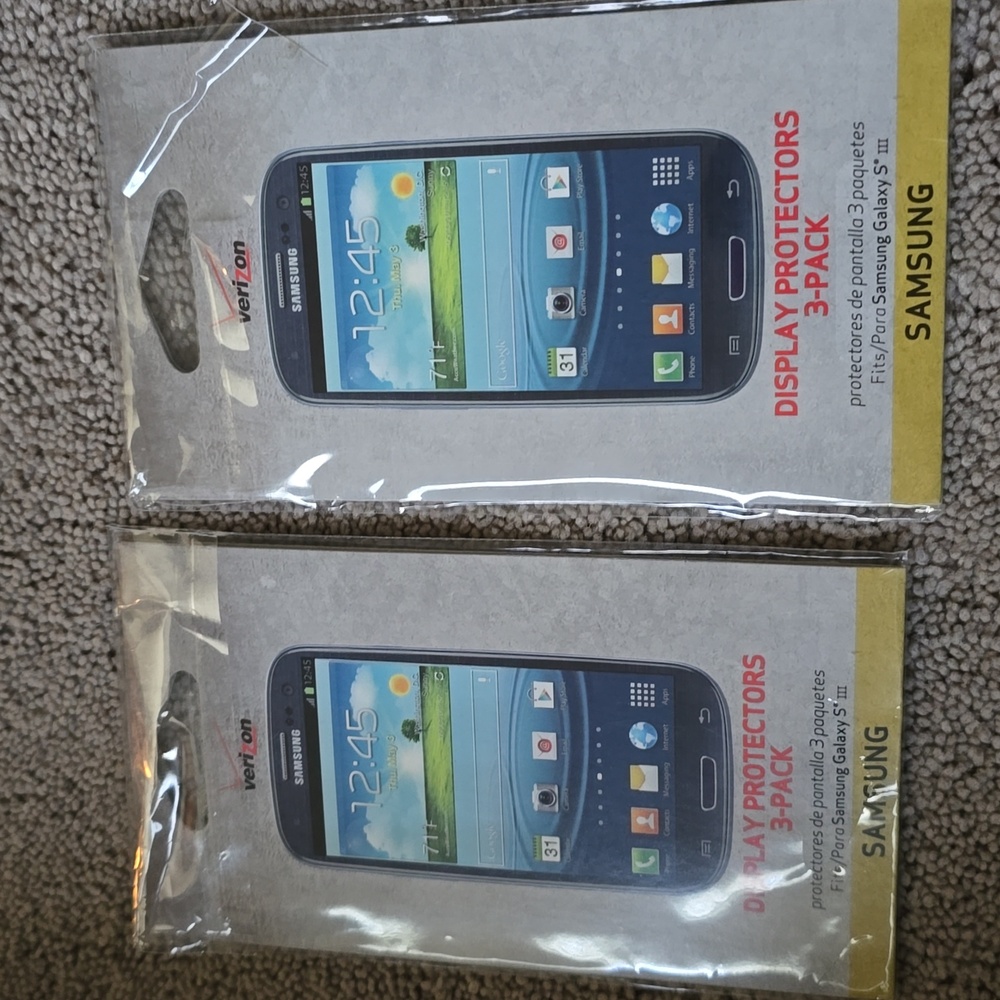 Set: Samsung Screen Protectors - Transparent (Single Protector Per 3-Pack) - Picture 8 of 8
